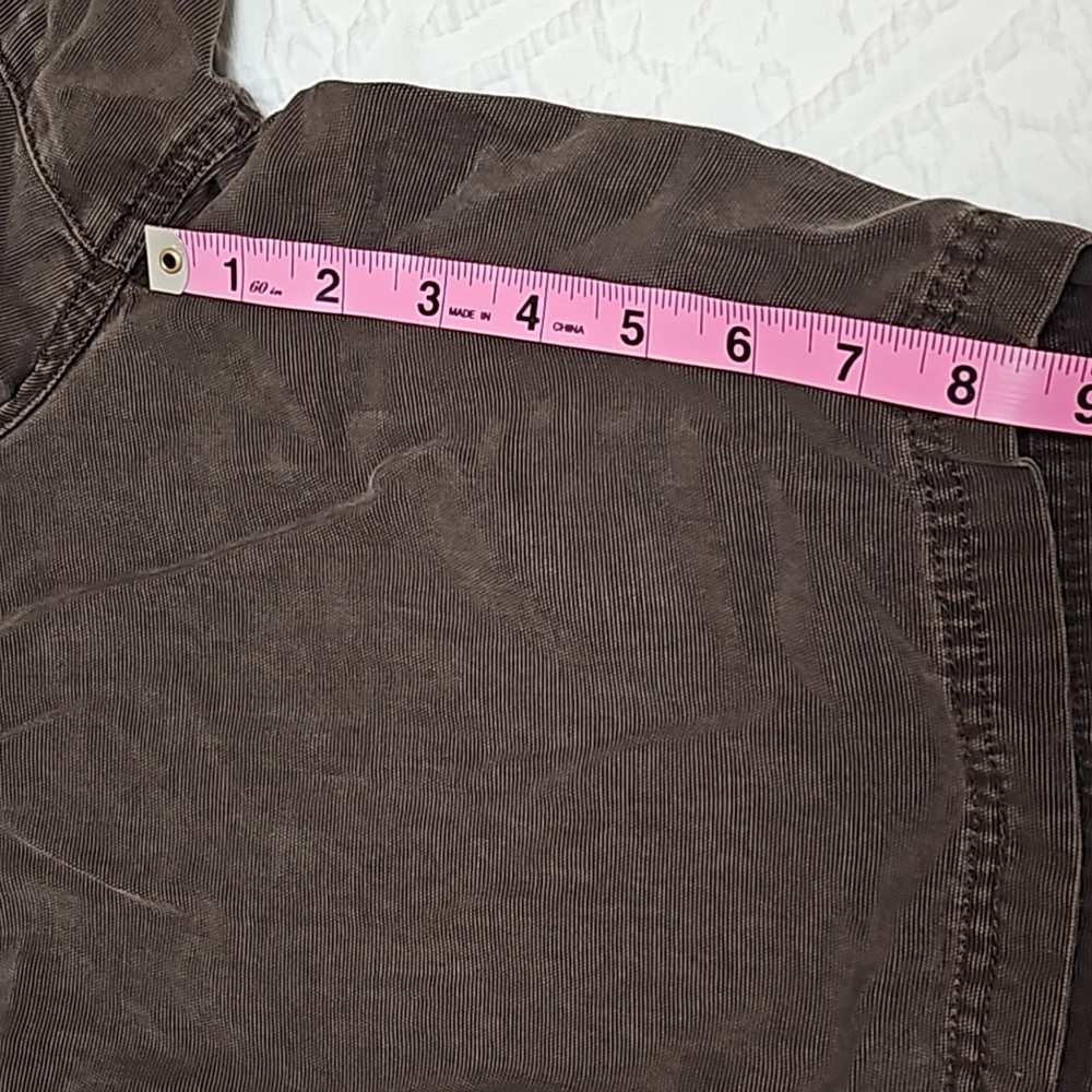 Tommy Bahama Relax Silk Blend Cargo Bermuda Shorts Size 35 Men’s Dark Brown